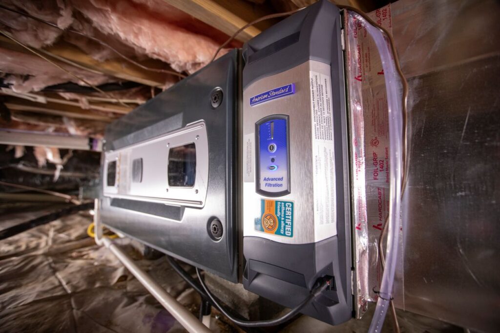 furnace in a house